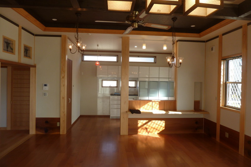 丁寧に仕上げた 心が和むこだわり尽くした高級旅館のような木造の家 埼玉県ふじみ野市の住宅建築施工は株式会社フジミノ建設